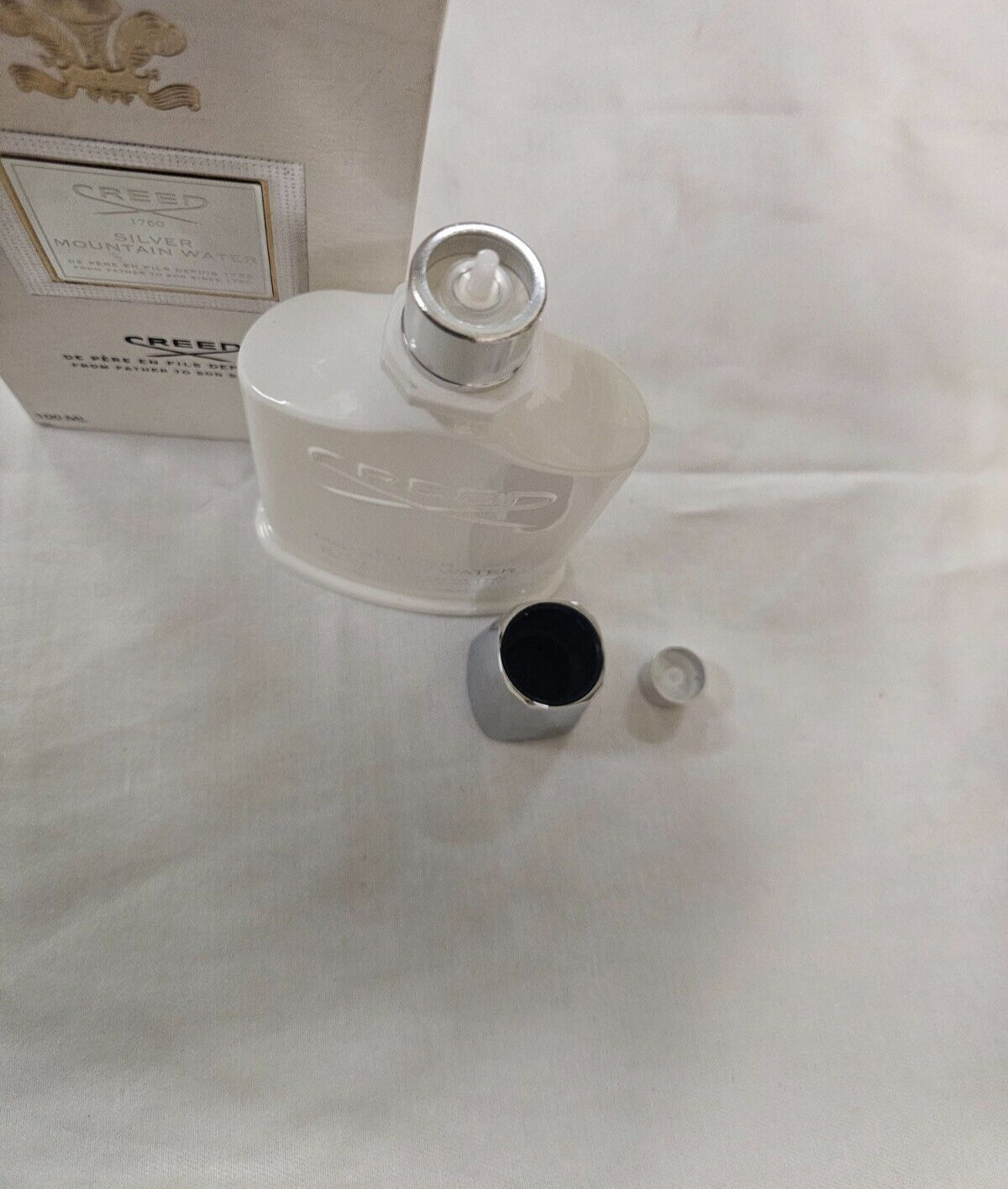 Silver Mountain Water by Creed, 3.3 Oz EDP Spray for Unisex New in Box Authentic