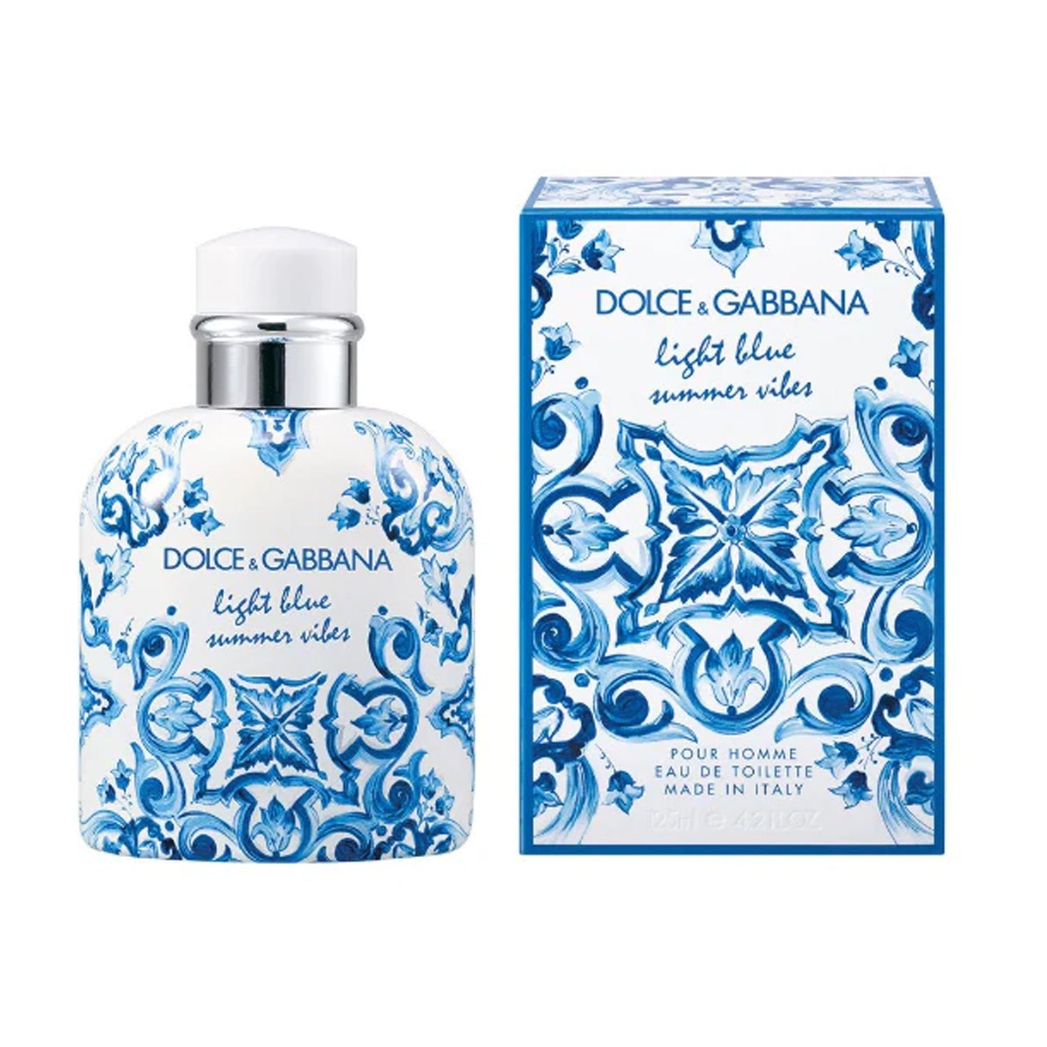Dolce & Gabbana Light Blue Summer Vibes Cologne EDT - 4.2 oz / 125 ml