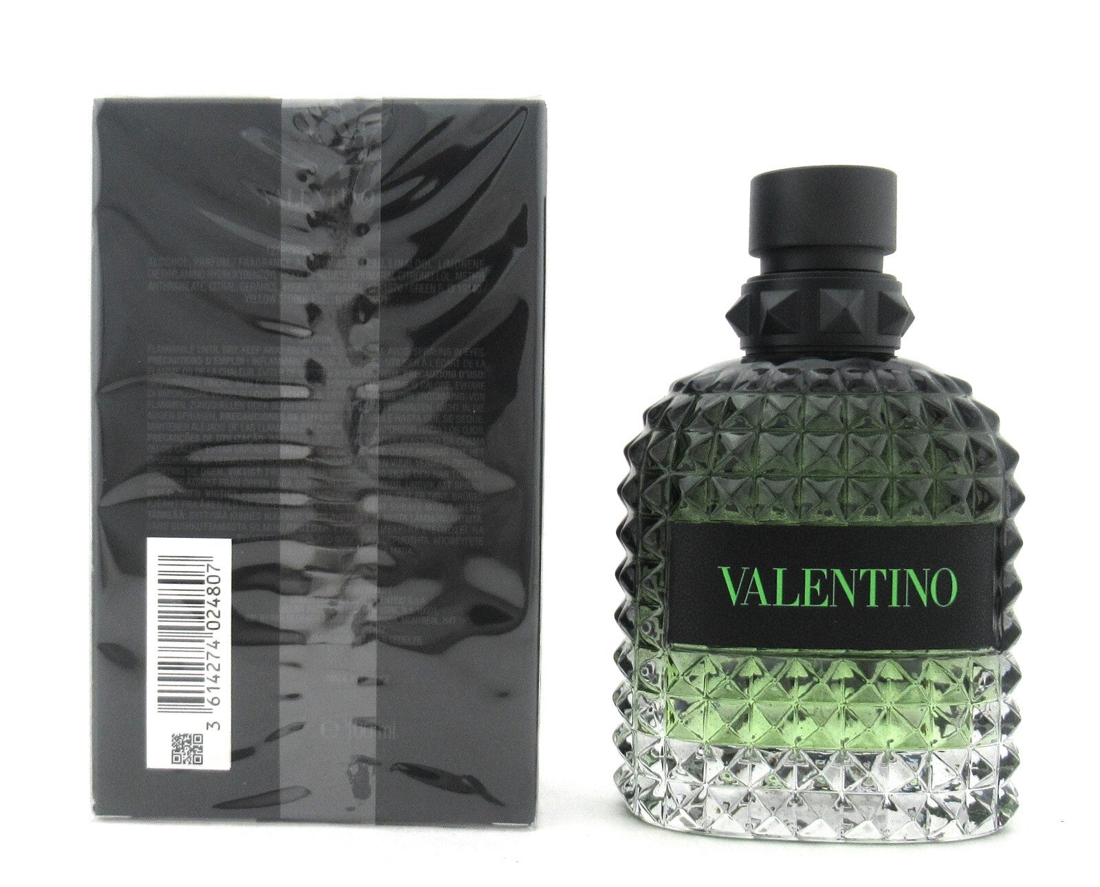Valentino Uomo Born in Roma Green Stravaganza 3.4 Oz. EDT Spray for Men New