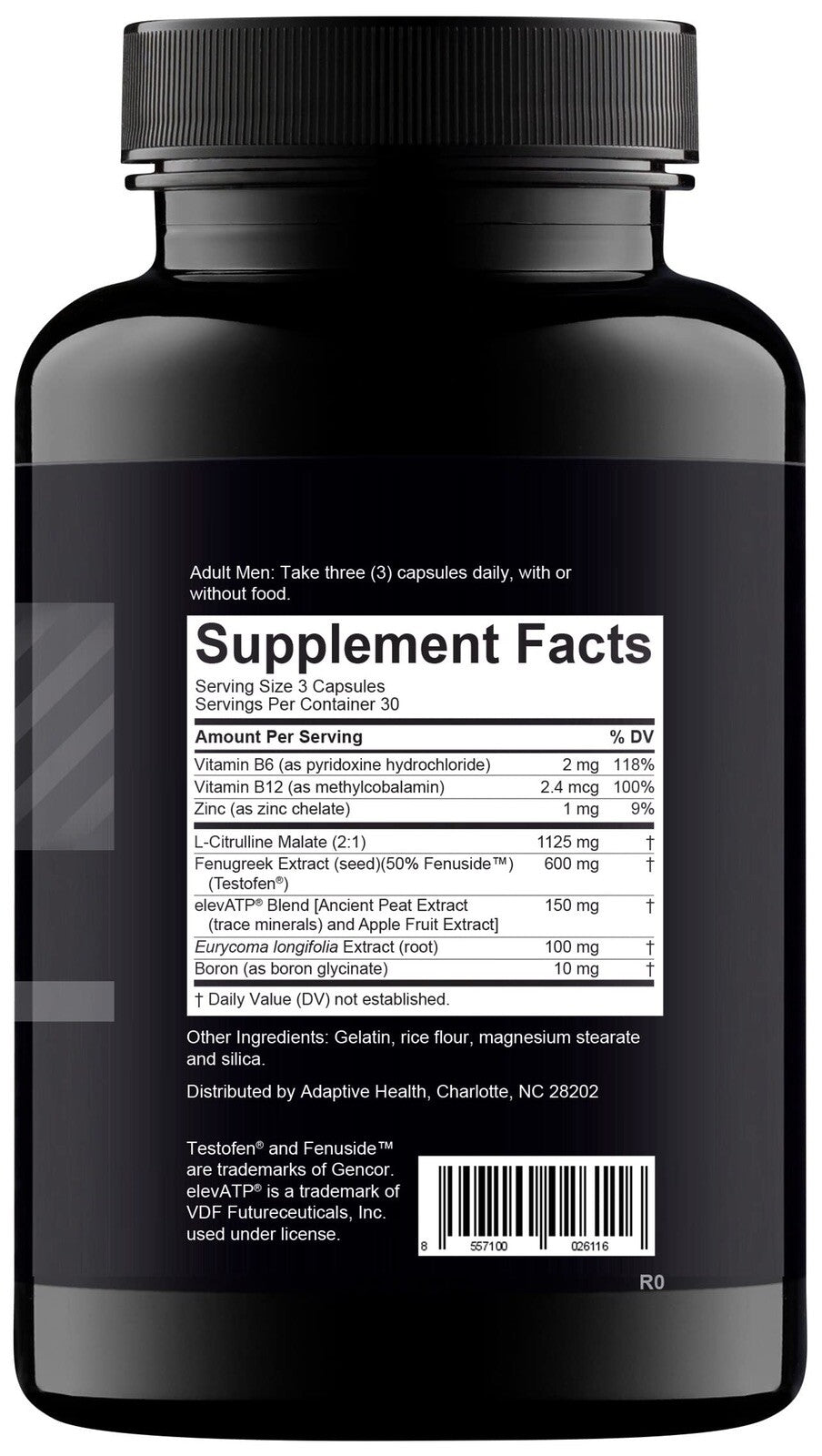 Nugenix Total-T Free and Total Testosterone Booster Supplement 90 Capsules