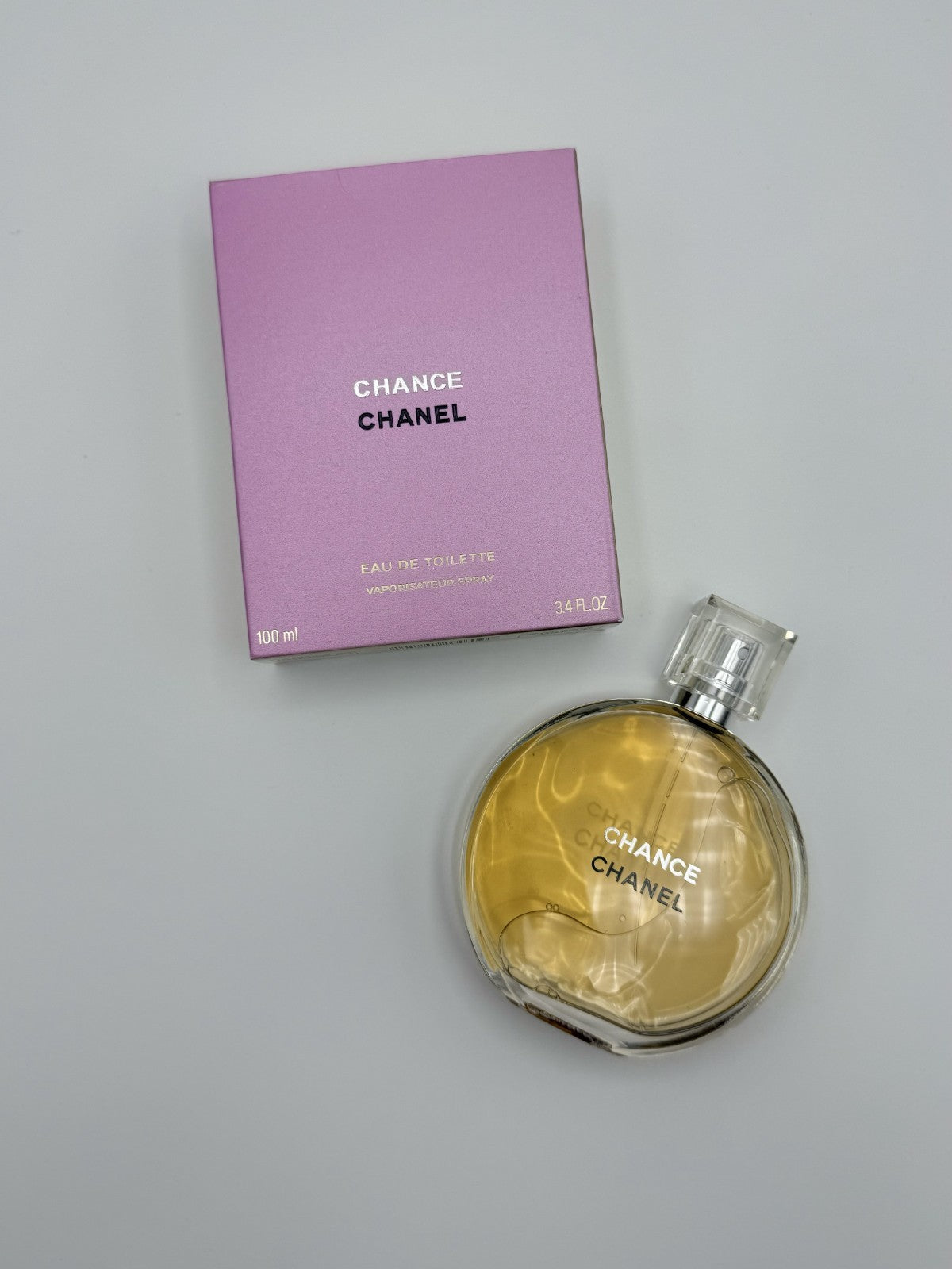 CHANCE CHANEL Eau De Toilet Women Spray 3.4 Oz / 100Ml New Sealed Fast Shipping