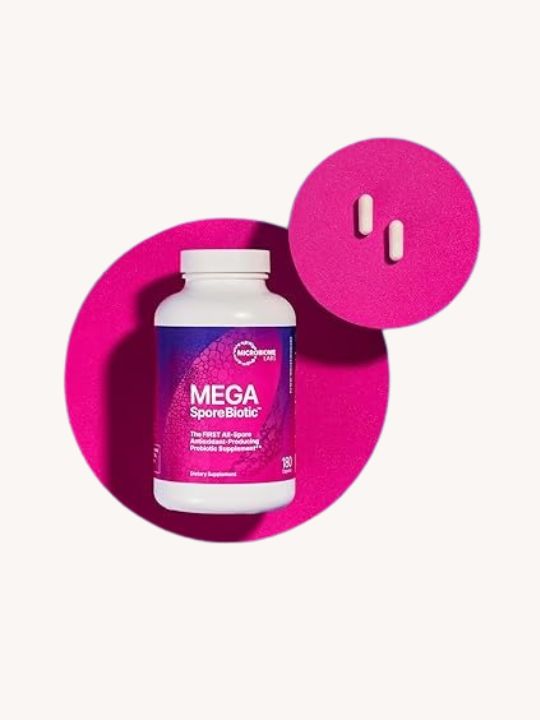 Mega Sporebiotic Microbiome Gut Health Probiotic
