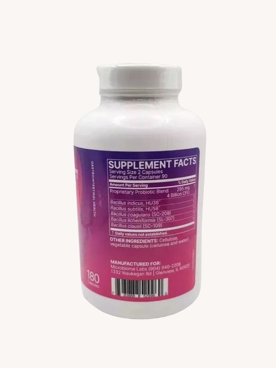 Mega Sporebiotic Microbiome Gut Health Probiotic