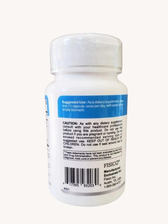 FISICO Arthrozene Natural Joint Health Supplement