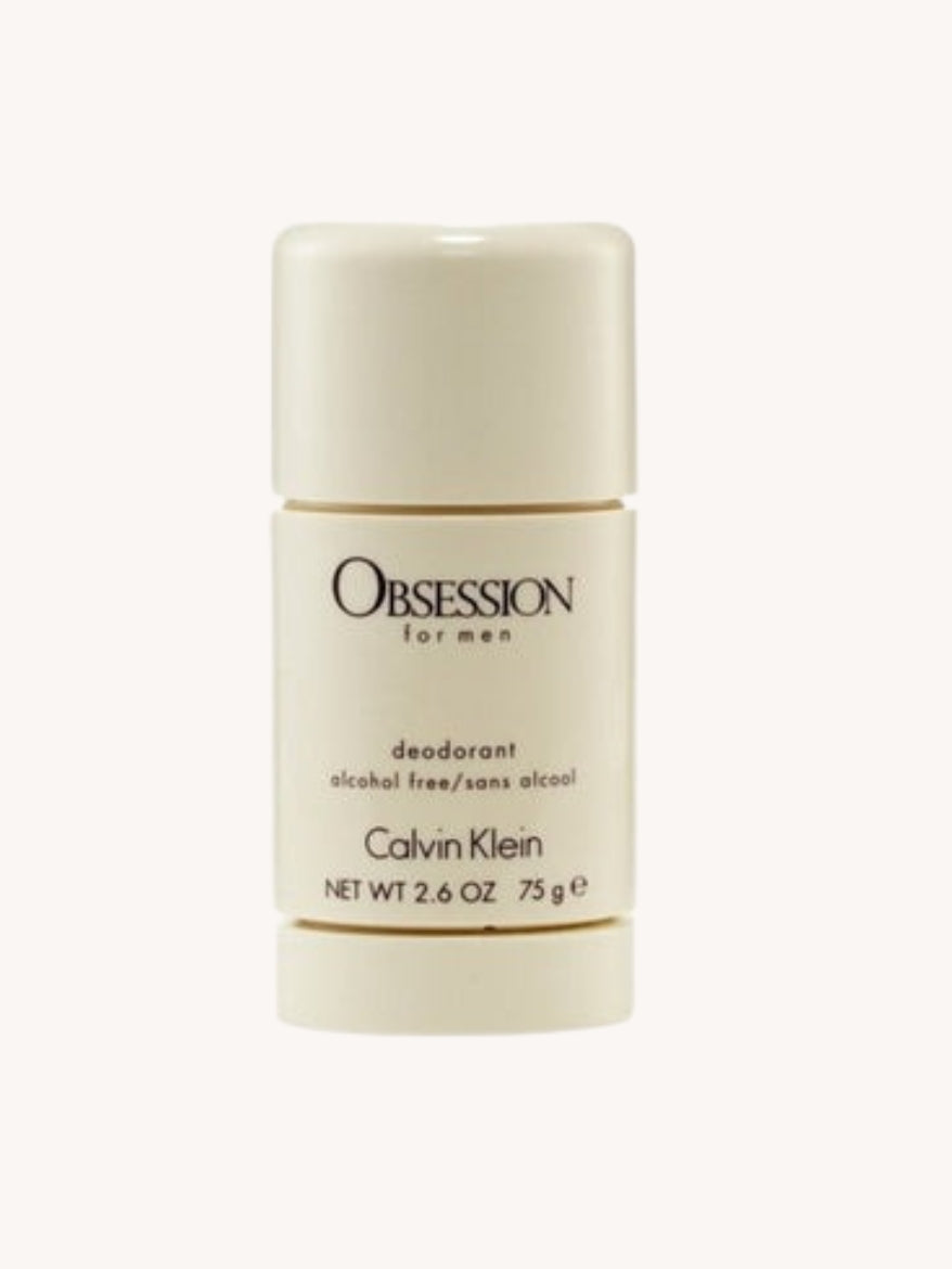Calvin Klein Obsession Deodorant For Men 2.6 oz / 76 ml