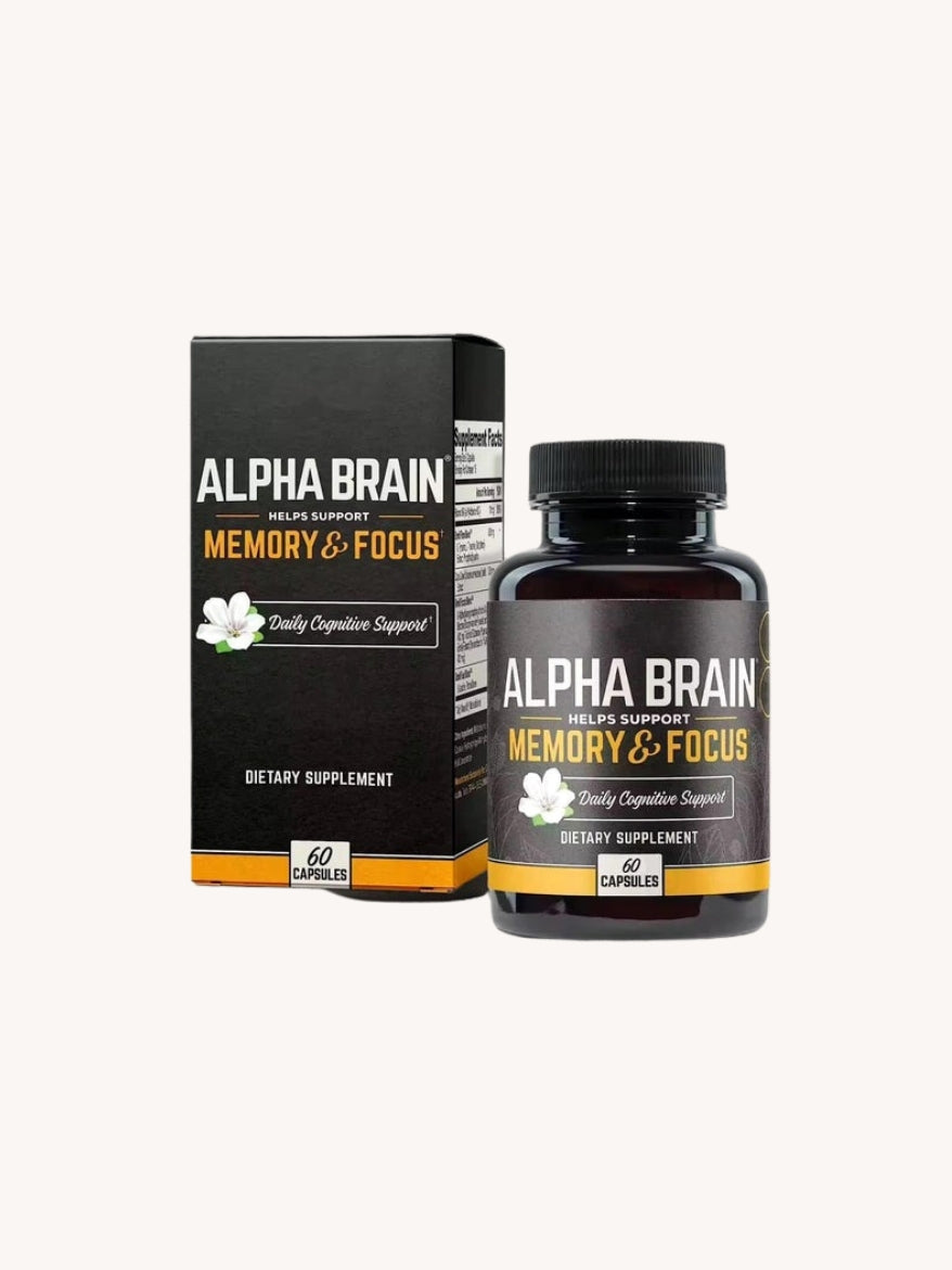 Alpha Brain Memory & Focus 60 CAPSULES