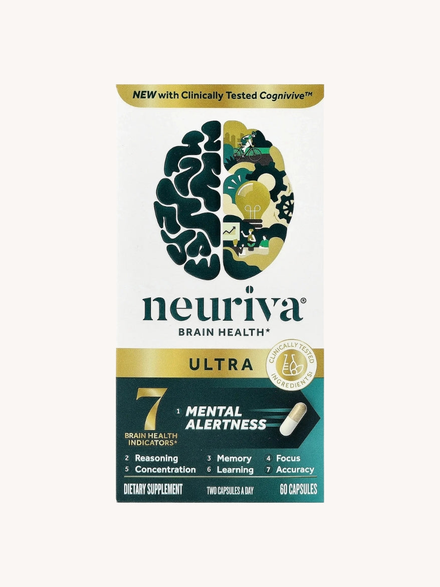 Neuriva Brain Health, Ultra, 60 Capsules