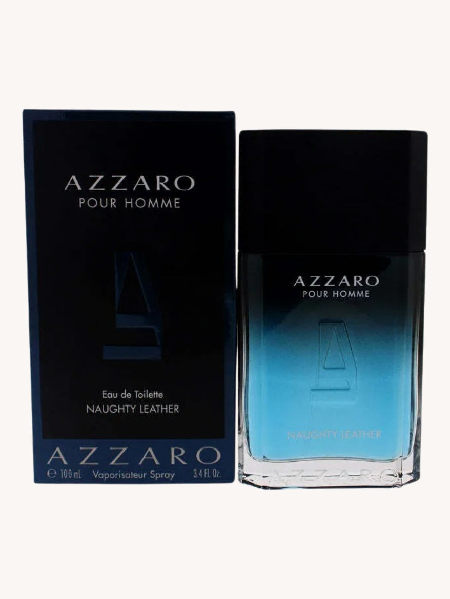 Azzaro Naughty Leather Cologne EDT - 3.4 oz / 100 ml