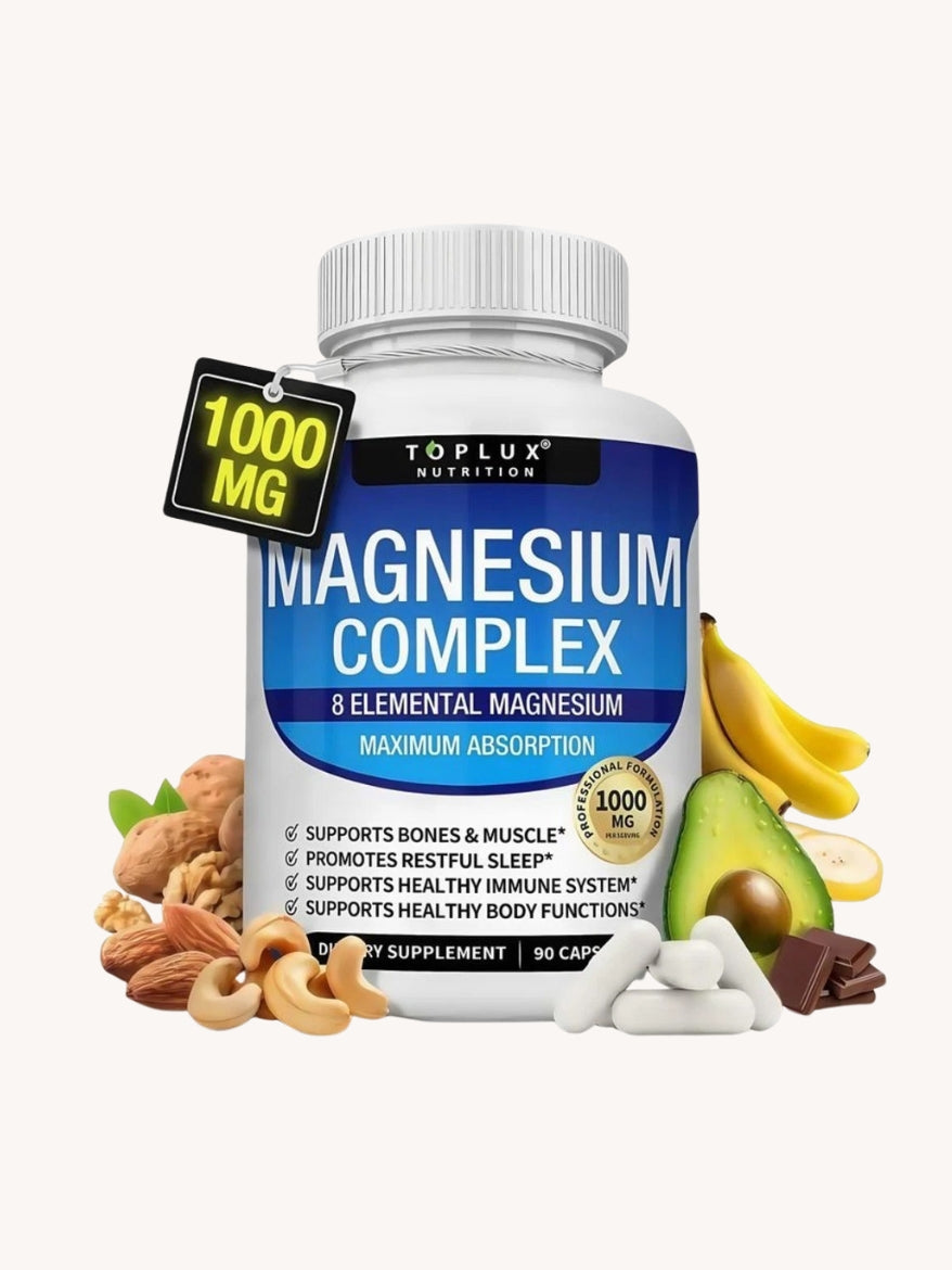TopLux Magnesium Complex 1000mg, 90 Capsules
