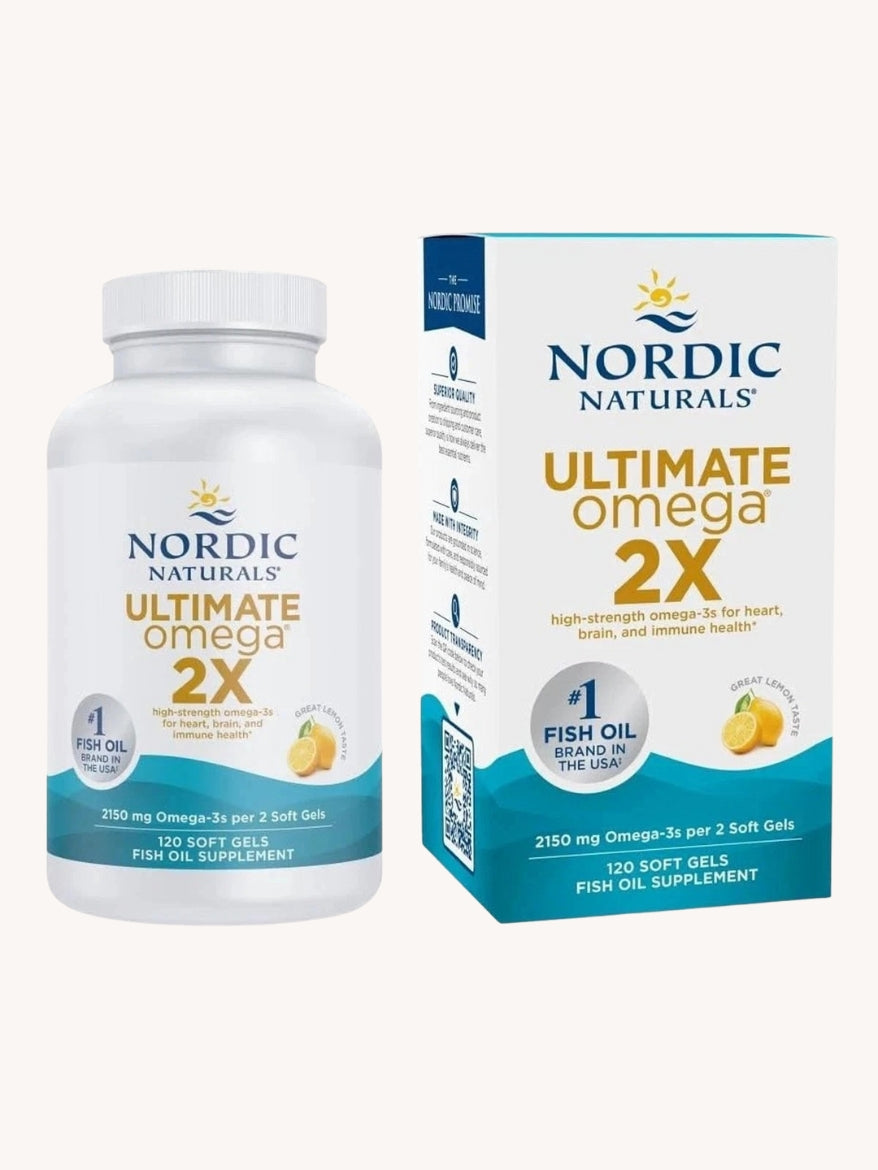 Nordic Naturals Ultimate Omega 2X, 120 Soft Gels