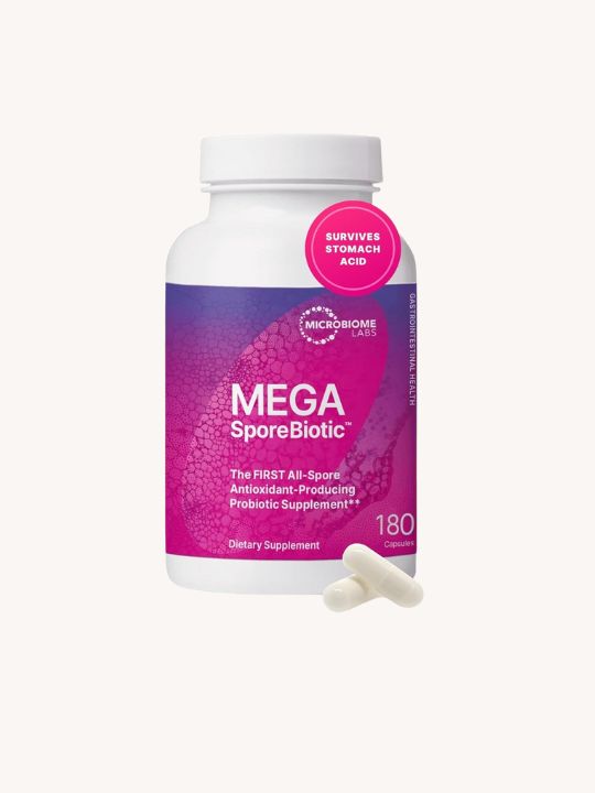 Mega Sporebiotic Microbiome Gut Health Probiotic