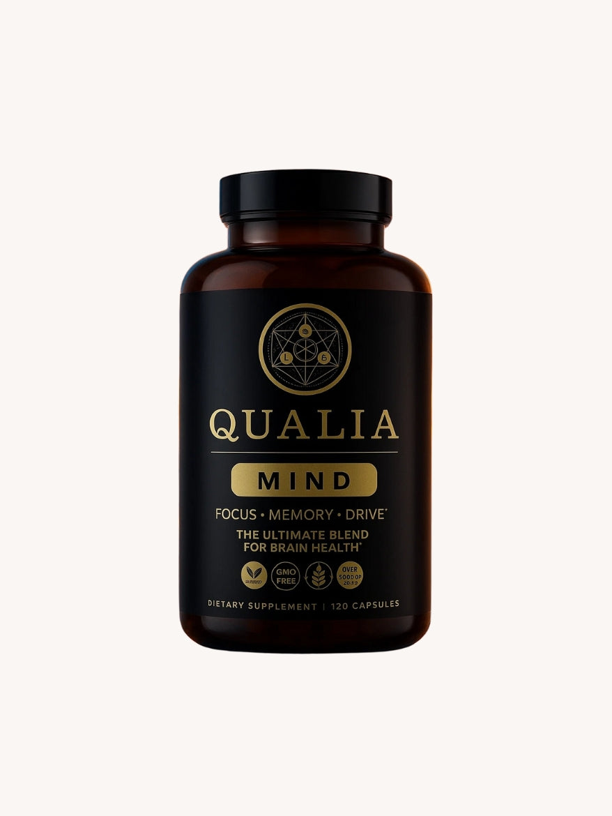 Qualia Mind Supplement Blend for Brain Health 120 Capsules