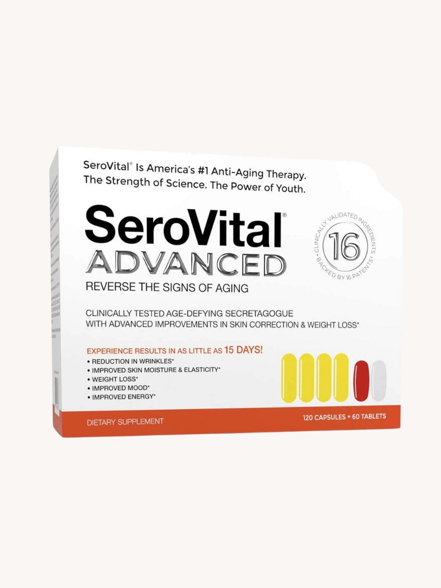 SeroVital Advanced 120 Ct Day Dietary Supplement