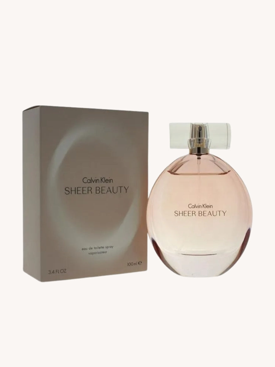 Calvin Klein Sheer Beauty Perfume Eau De Toilette- 3.4 oz / 100 ml