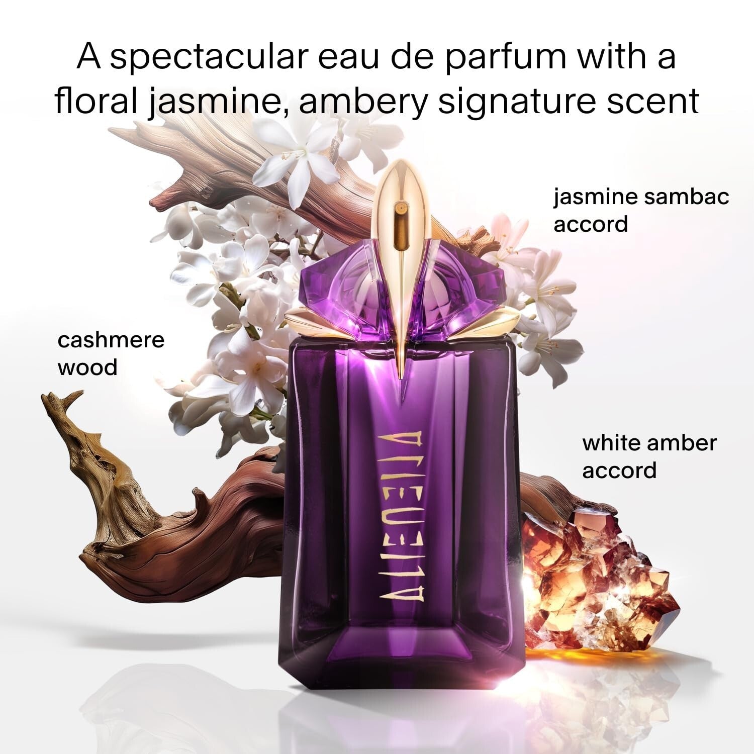 Mugler Alien - Eau De Parfum - Women'S Perfume - Floral & Woody, 3 Fl Oz