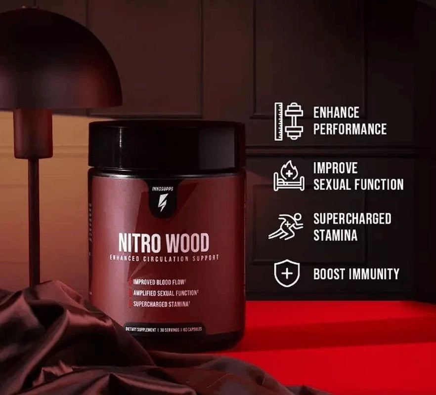 Innosupps Nitro Wood Enhanced Circulation Support 60 Capsules