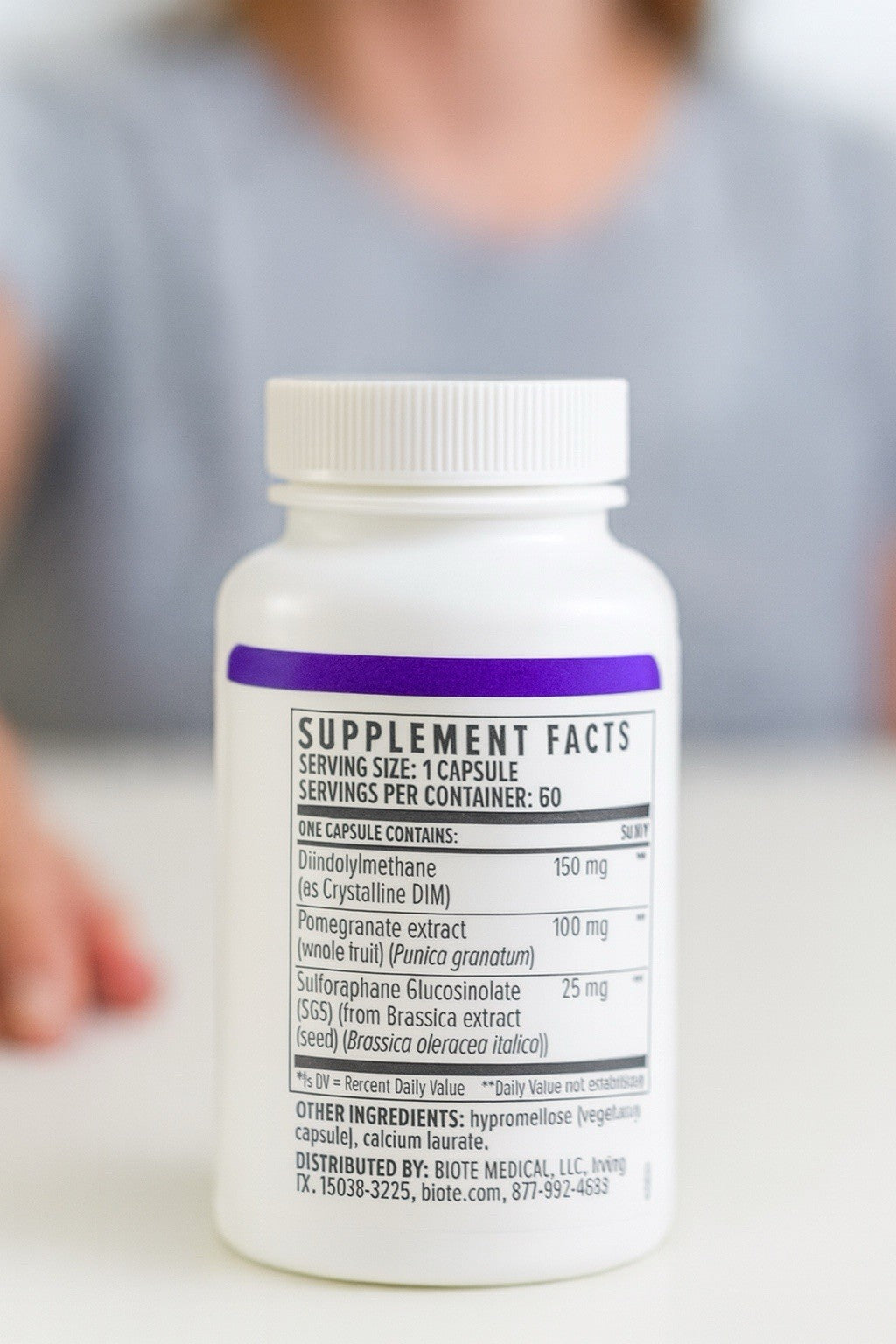 Biote DIM SGS+ Hormone & Detox Support (60 Capsules)