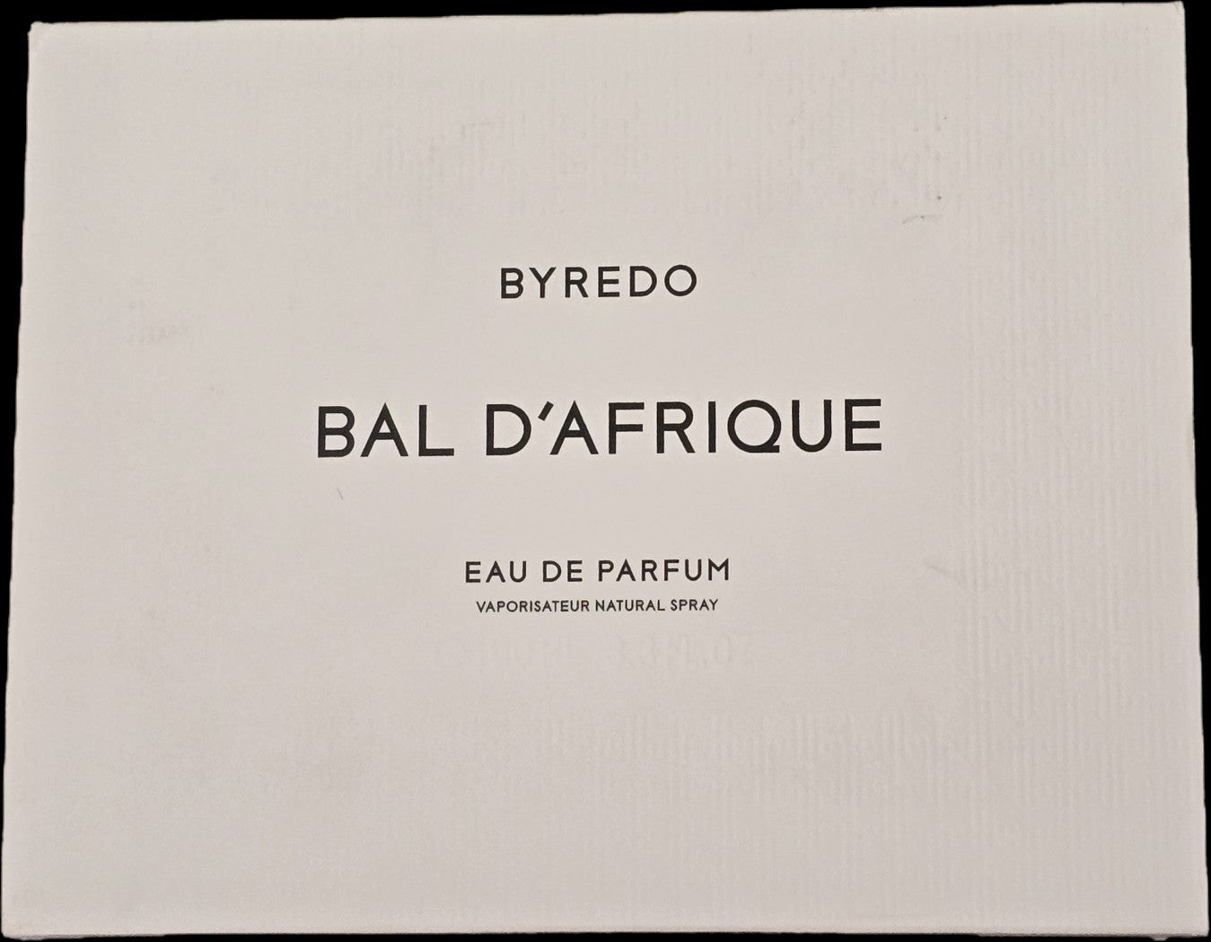 $330-Byredo Bal D'Afrique 3.3Oz. Eau De Parfum Batch 3310Q9- 100% Authentic