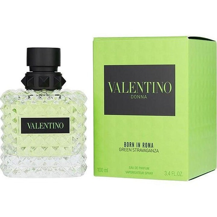 Valentino Donna Born in Roma Green Stravaganza