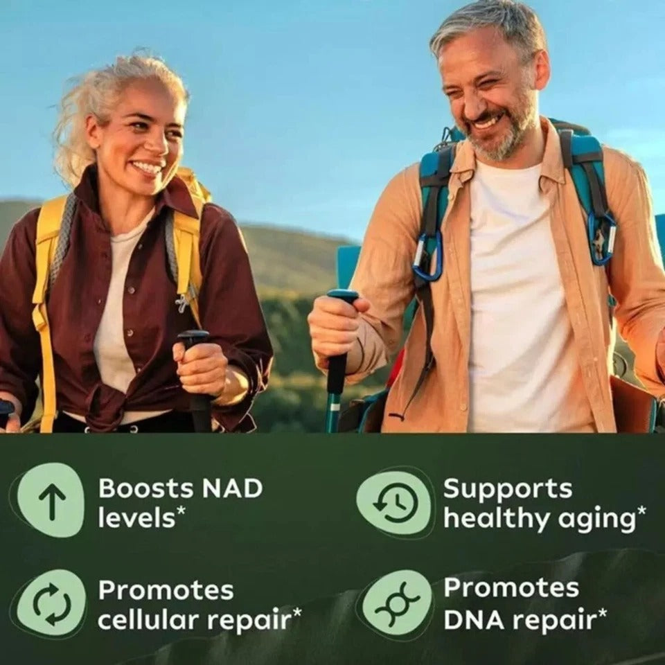 NAD+ Supplement for Anti-Aging Energy Focus & Nicotinamide