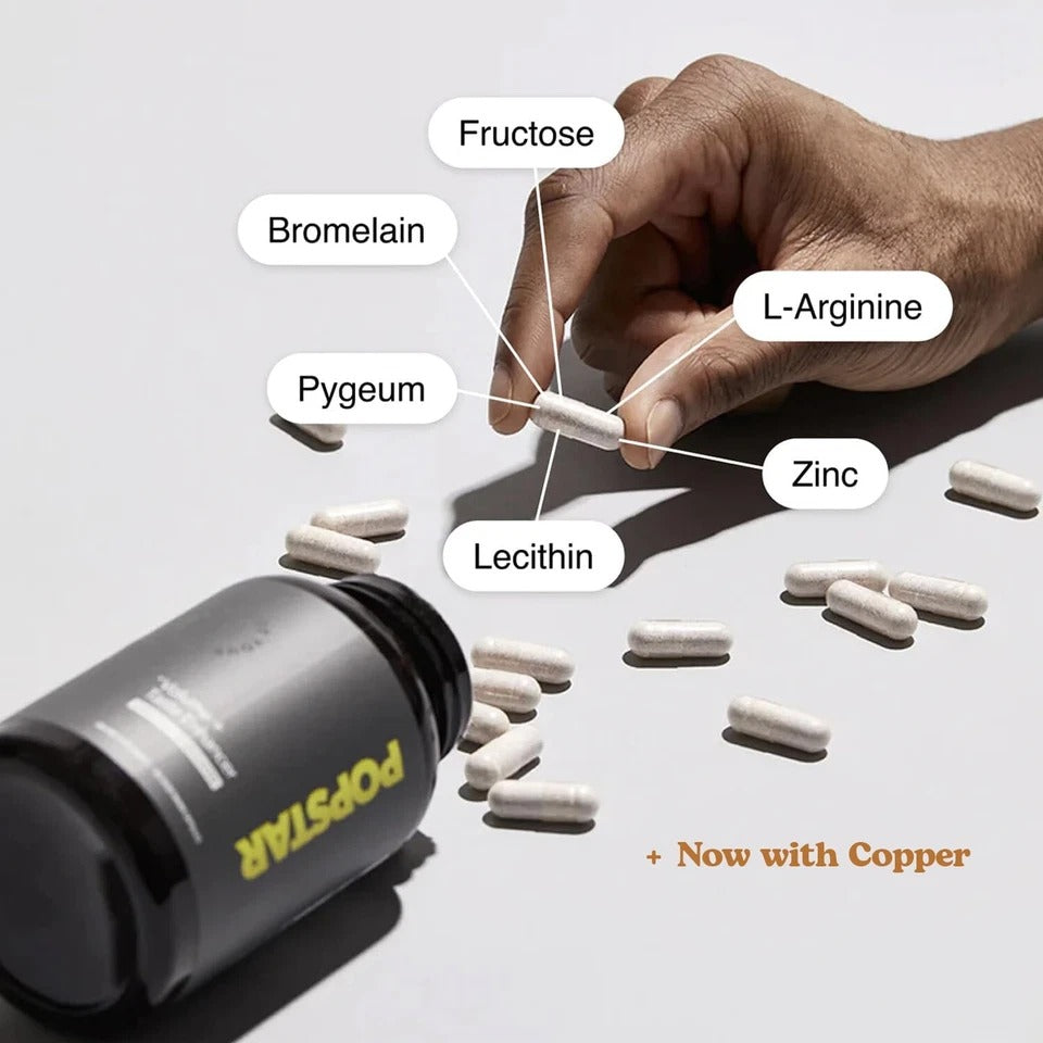 POPSTAR Semen Volume Supplement- 120 Capsules