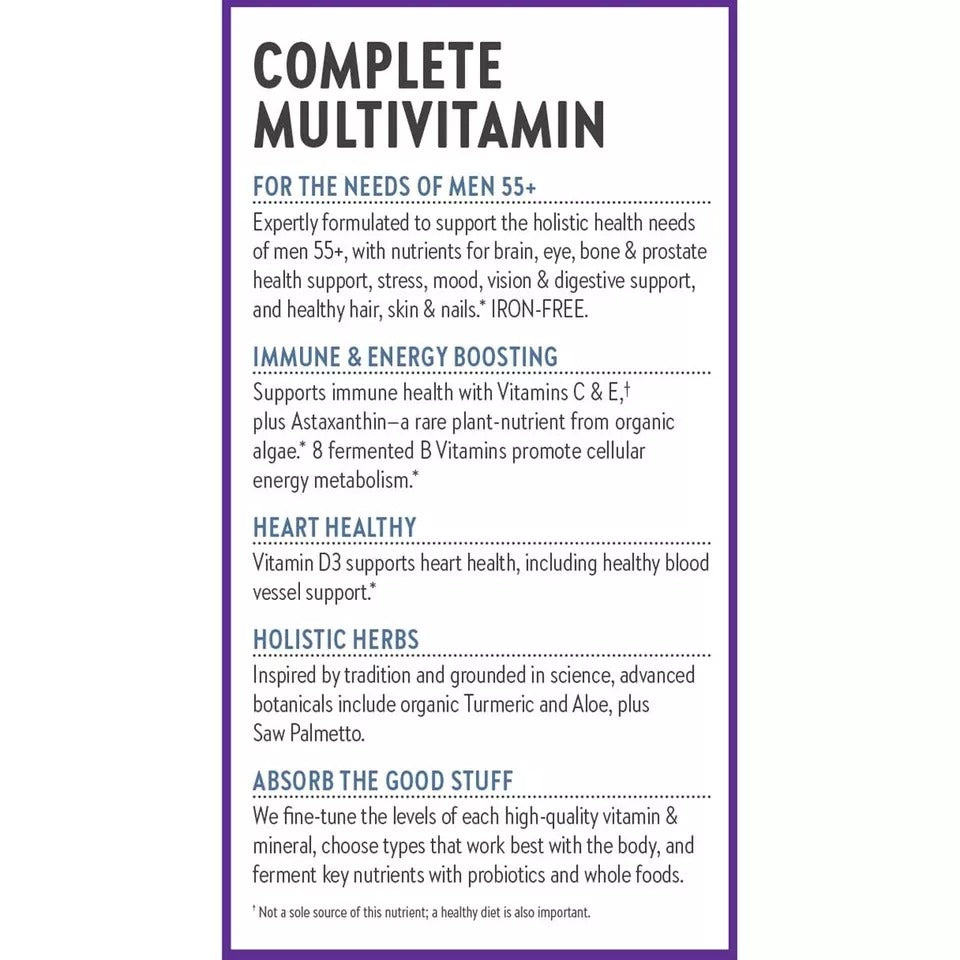 New Chapter Every Man's Multivitamin Tablets - 48 Count