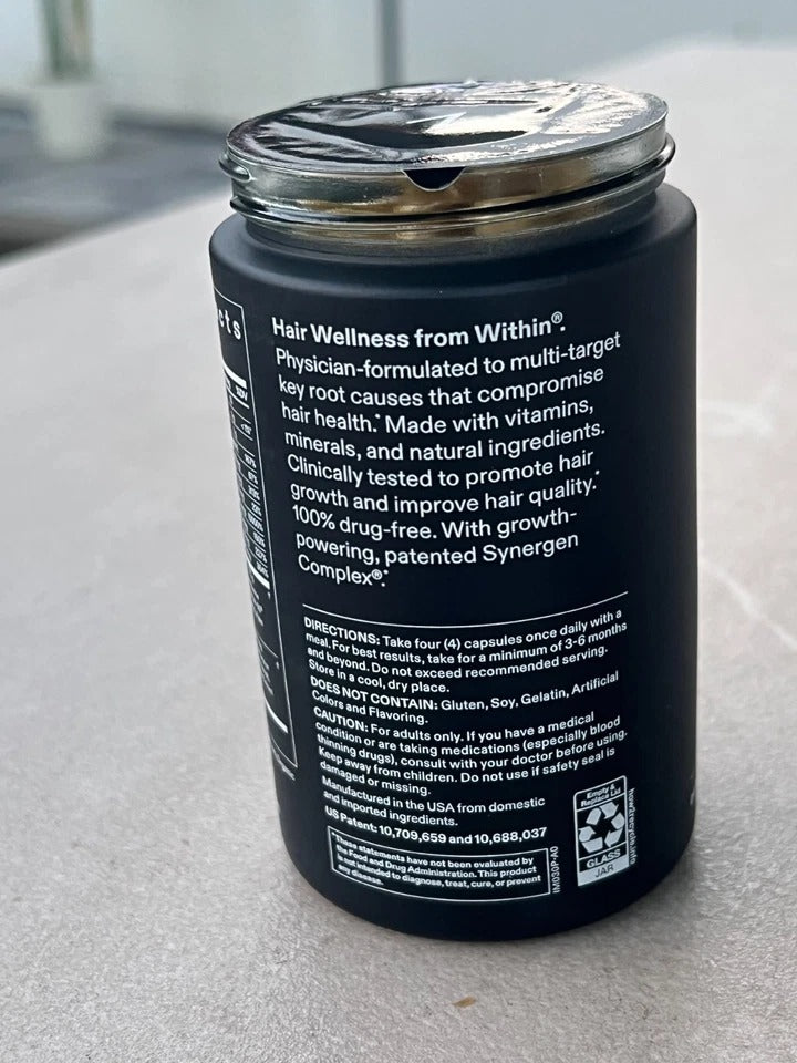 NUTRAFOL Men Hair Growth Nutraceutical Dietary Supplement - 120 Capsules