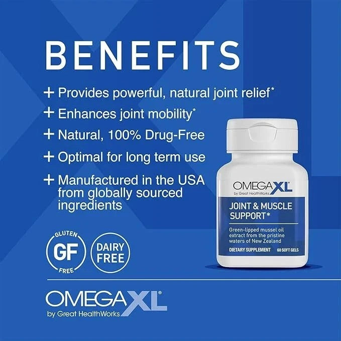 OmegaXL 300 Count, Soft Gels - Joint Health Supplement