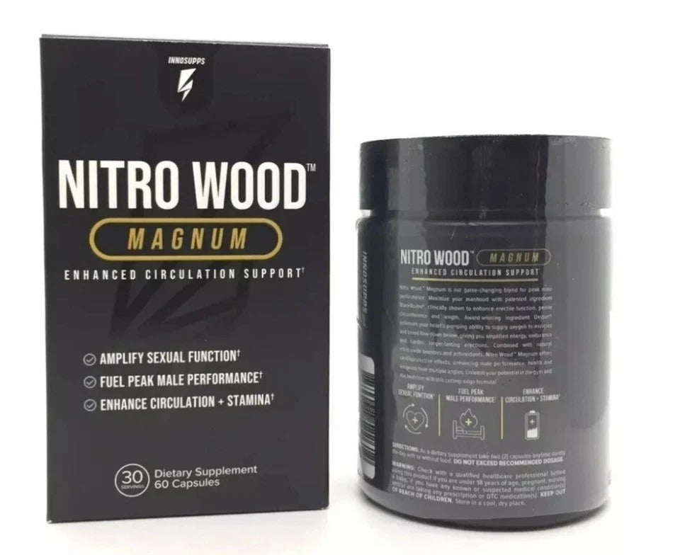 InnoSupps Nitro Wood Magnum Circulation Support 60 Capsules