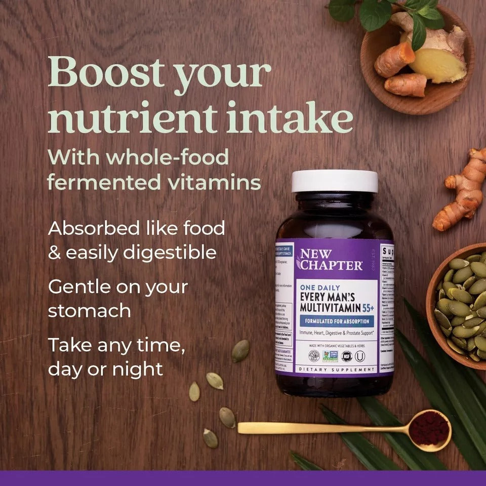 New Chapter Every Man's Multivitamin Tablets - 48 Count