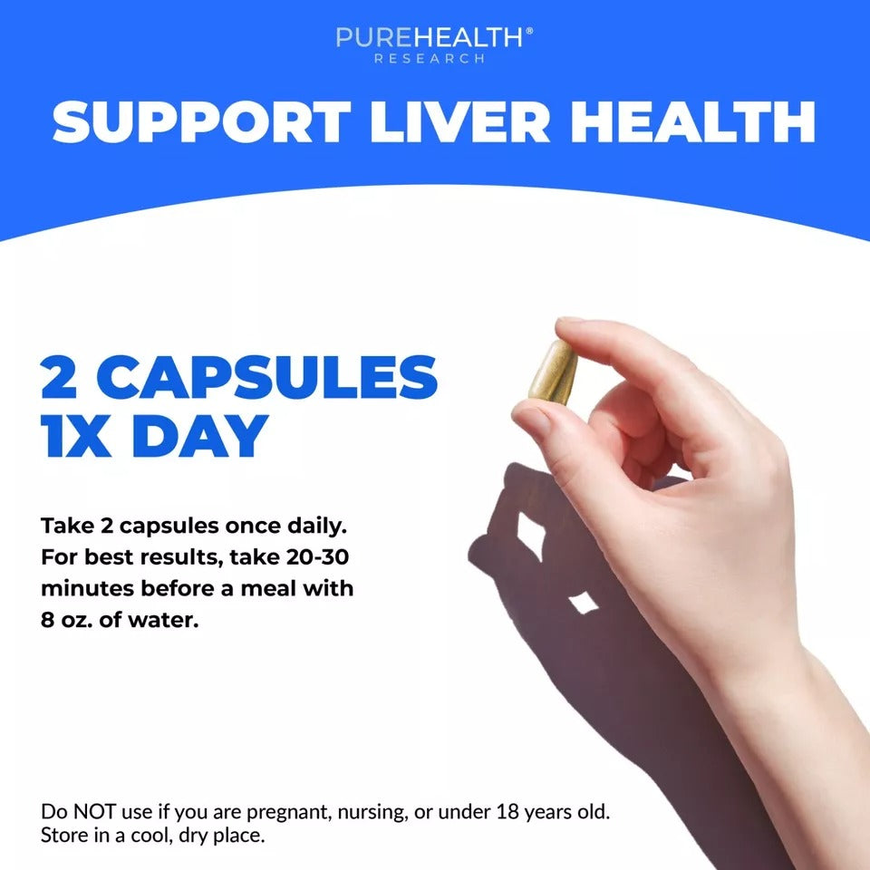 PureHealth Research Capsules - Liver Protection & Detoxification