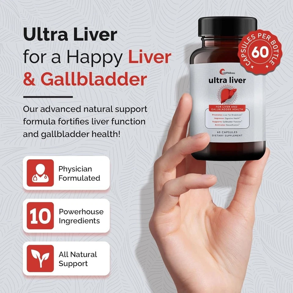 Ultra Liver Supplement for Liver and Gallbladder Support
