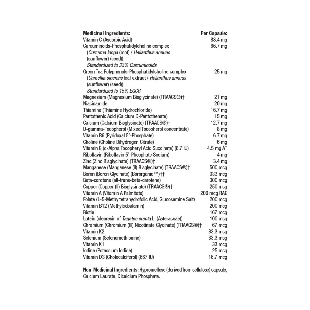 Thorne Multi-Vitamin Elite AM